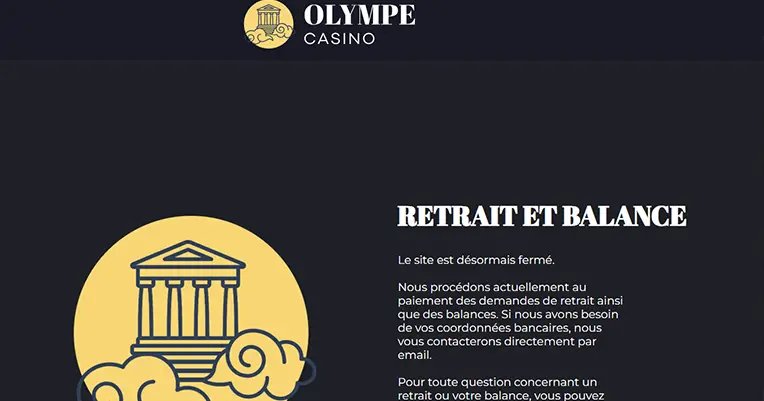 Explorez olympe casino connexion
